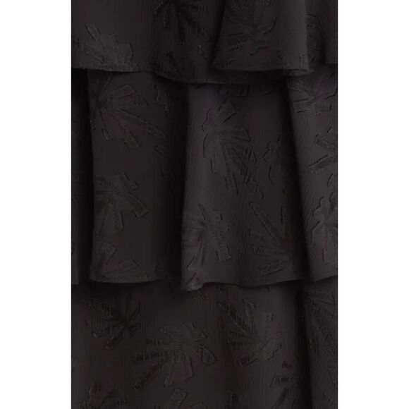 Sam Edelman Womens Dress Tiered Ruffle Mini Size Large - Picture 6 of 14